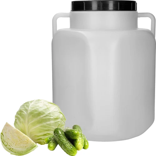 Barril Cuadrado - blanco, asas, 50 L - 3