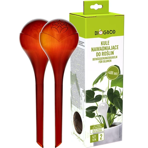 Bolas de riego TRANSPARENTES ÁMBAR 2uds. - 3