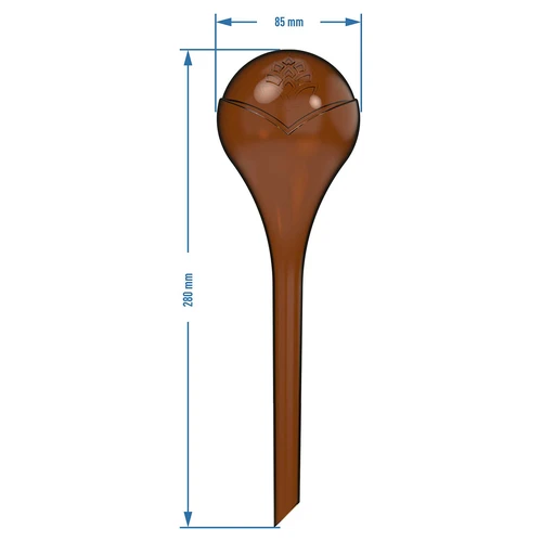 Bolas de riego TRANSPARENTES ÁMBAR 2uds. - 5