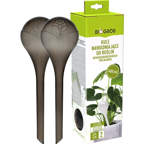 Bolas de riego TRANSPARENTES NEGRAS 2 uds. - 3