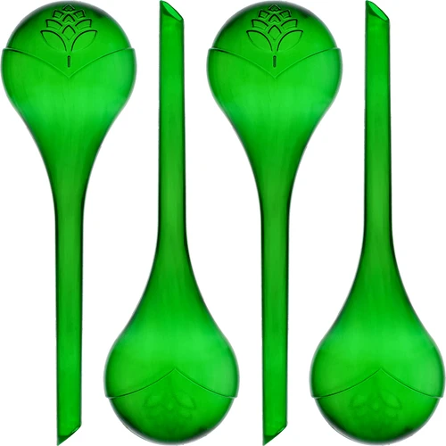 Bolas de riego TRANSPARENTES VERDES 4 uds.