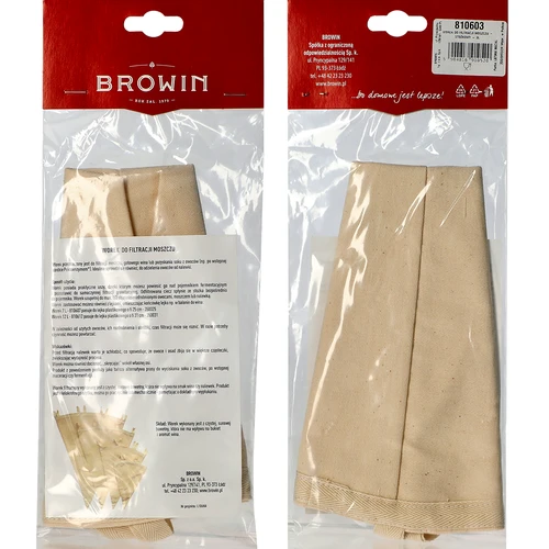 BOLSA PARA FILTRACIÓN DE MOSTO - CÓNICA - 3L - 2