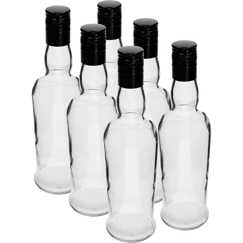 Botella Capitán 500ml con tapa -6uds