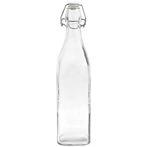 Botella Cuadrada con cierre hermético 500ml
