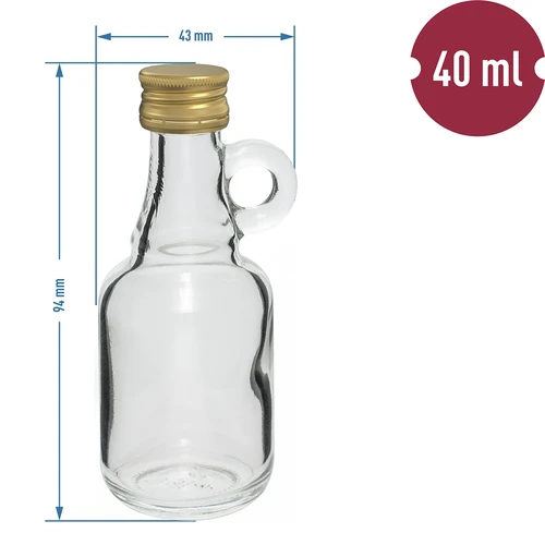 Botella Galonik 40ml con tapa - 10uds. - 4
