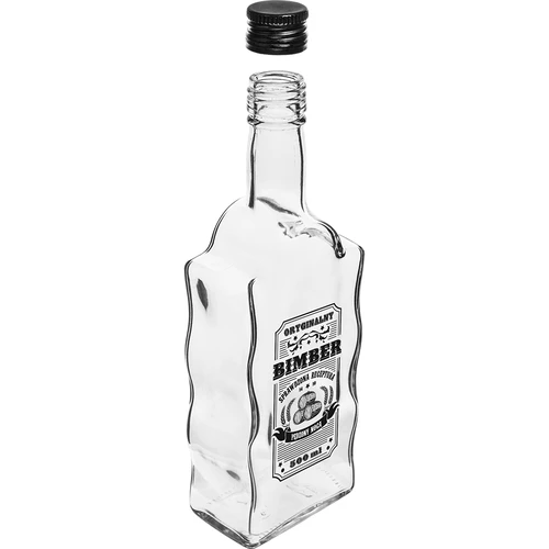 Botella Klasztorna 500 ml con tapón de rosca, estampado «Bimber», 1 ud. - 4