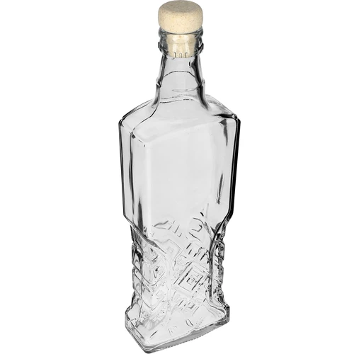 Botella Kredensowa 500 ml con tapón de corcho - 3