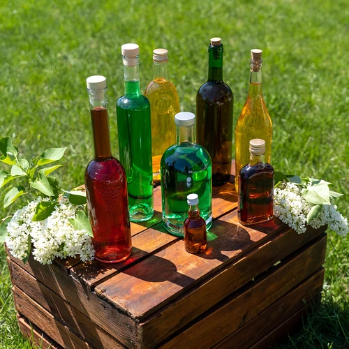 Botella Marina de 500 ml con corcho, 1 ud. - 7