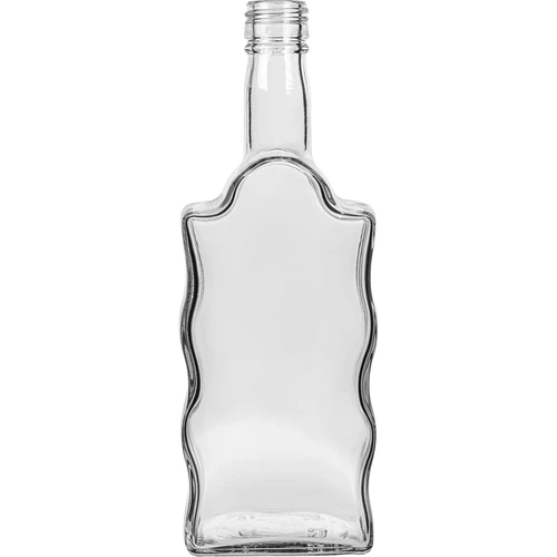 Botella Monástica 500ml con tapa, blanca - 6 uds. - 3