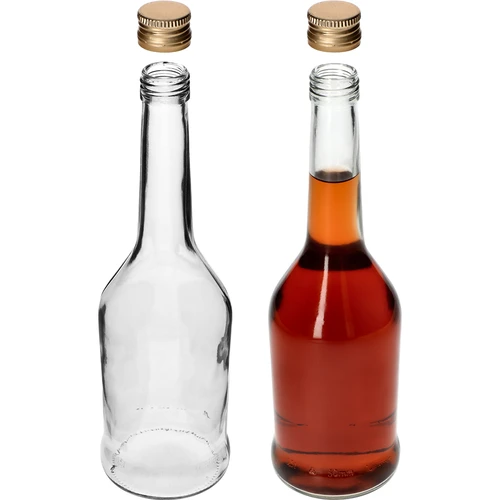 Botella Napoleón 500ml con tapón fi28, 6uds - 5