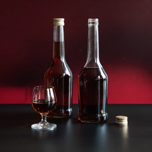 Botella Napoleón 500ml con tapón fi28, 6uds - 8