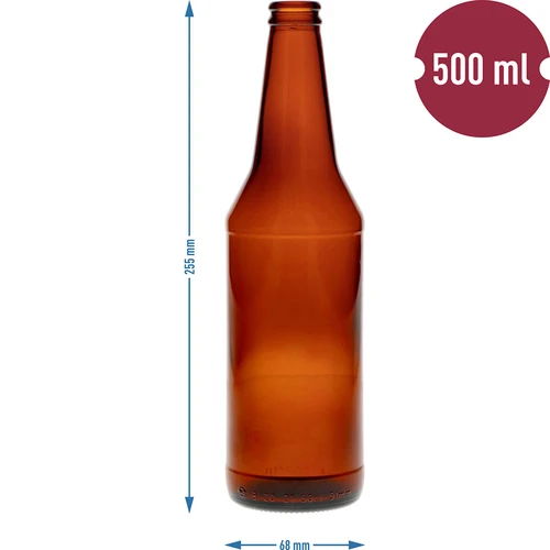 Botella para cerveza de 500 ml - pack de 8 unidades - 4