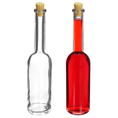 Botella para licor 100ml 6uds.+ 6 corchos KK14/10 - 6