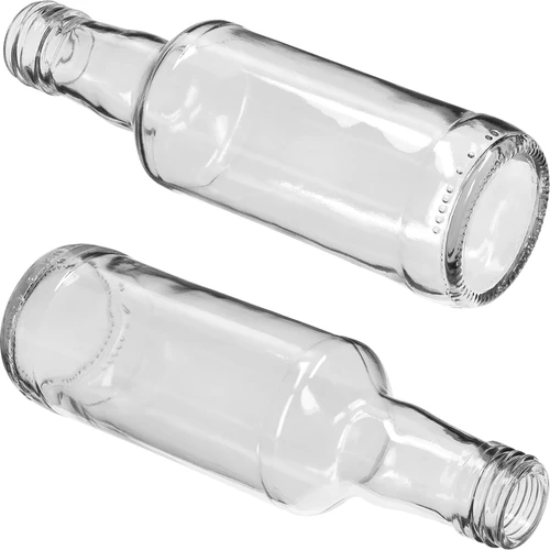 Botella licorera 200 ml, con tapón dorado a rosca Ø 28, 1 ud. - 4