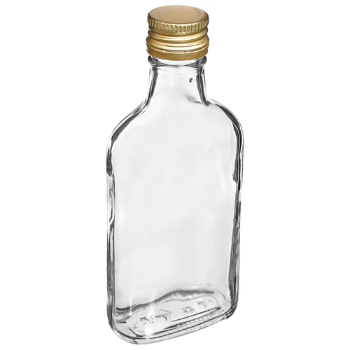 Botella para licores petaca con tapa 200ml 10uds - 4