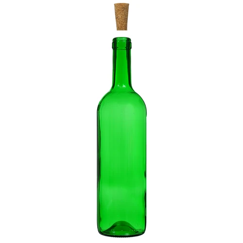 Botella para vino 750ml verde - paquete de 8 unidades. - 4