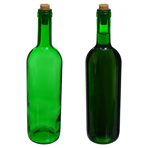 Botella para vino 750ml verde - paquete de 8 unidades. - 5