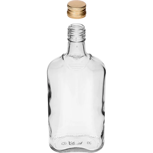 Botella Petaca 500ml con tapa - 6 uds. - 6