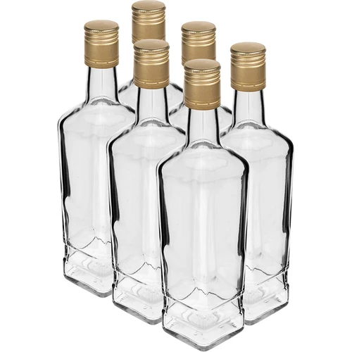 Botella Principal 500ml con tapa, 6 uds.