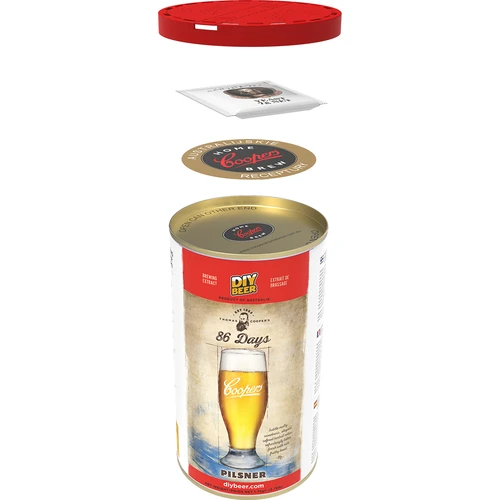 Brewkit Coopers 86 días Pilsner - 4