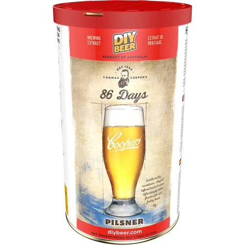 Brewkit Coopers 86 días Pilsner - 2
