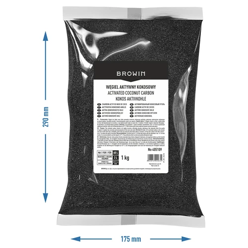Carbón activado de coco 1 kg - 6