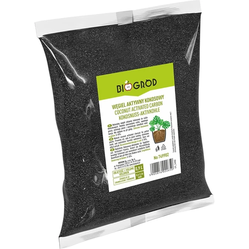 Carbón activado de coco para plantas 0,9L - 4
