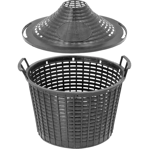 Cesta de jardín de plástico, con tapa para damajuana de 10 L - 2