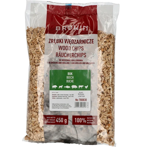 Chips de haya para ahumar y barbacoa, 450 g, clase 8