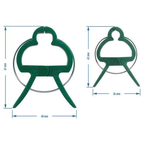 Clips para sujetar plantas 20 piezas (8x grandes/12x pequeñas) - 6