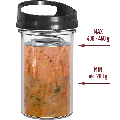 Cocedor de fiambre de vidrio para 450 g - 6