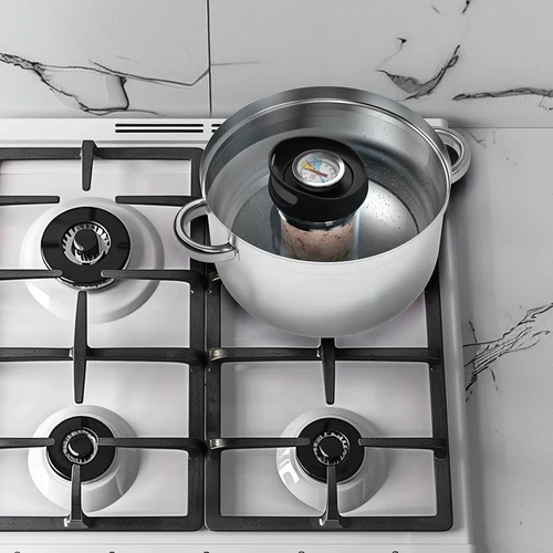 Cocedor de fiambre de vidrio para 450 g - 8