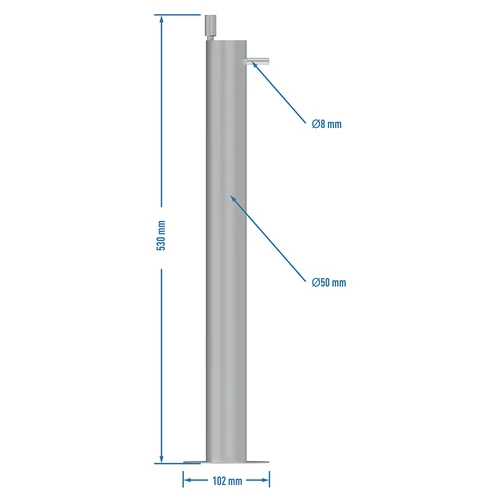 Columna de filtración de acero PREMIUM - 12