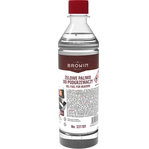 Combustible en gel para calentadores de ahumador, 0,5 L