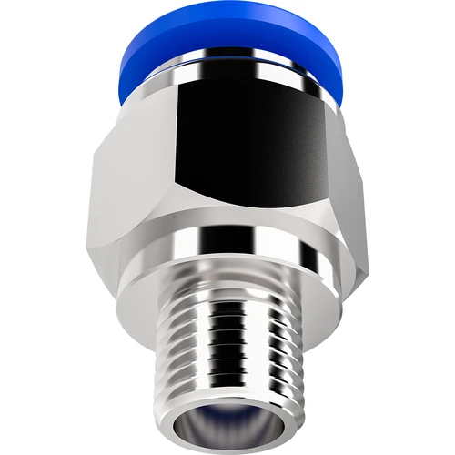 Conjunto de conector enchufable + válvula de bola + espiga - 6