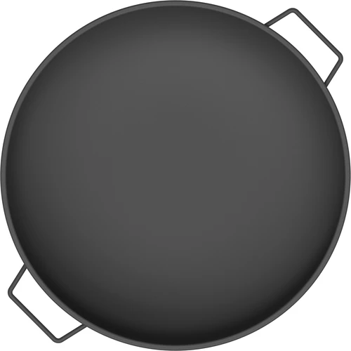 Conjunto de fuego de 58 cm de diámetro y atizador-soporte para caldero o tapa de olla de hierro fundido - 3