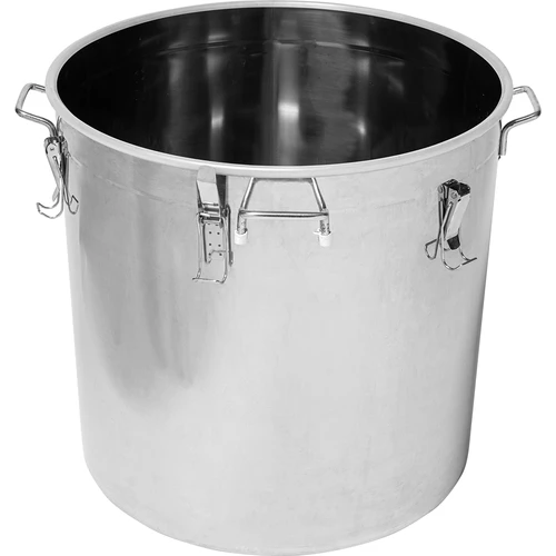 Contenedor de acero inoxidable 161L con tapa - 2