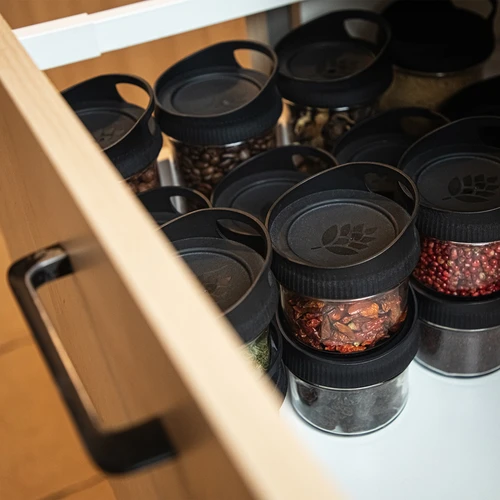 Contenedor de almacenamiento de 235 ml con tapa - 8