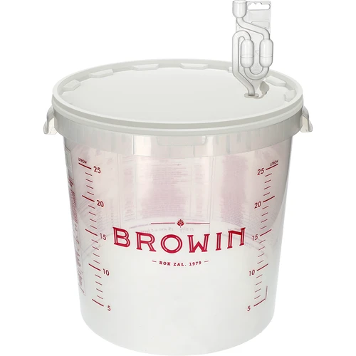 Contenedor de ferment. transp. 30L, impresión, 3 tubos