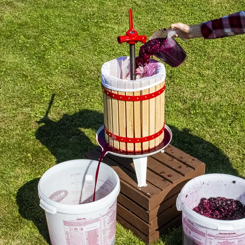 Contenedor de fermentación blanco 30L impresión DE grifo 2 tubos - 12