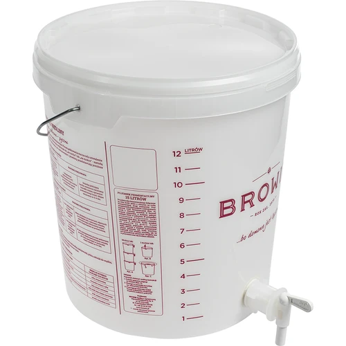 Contenedor de fermentación de 15 L con tapa y grifo - 3