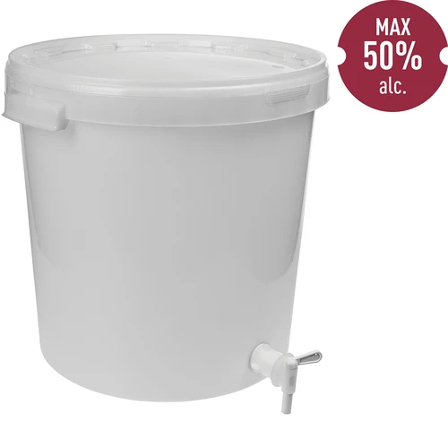 Contenedor de fermentación de 30 L con tapa y grifo - 2