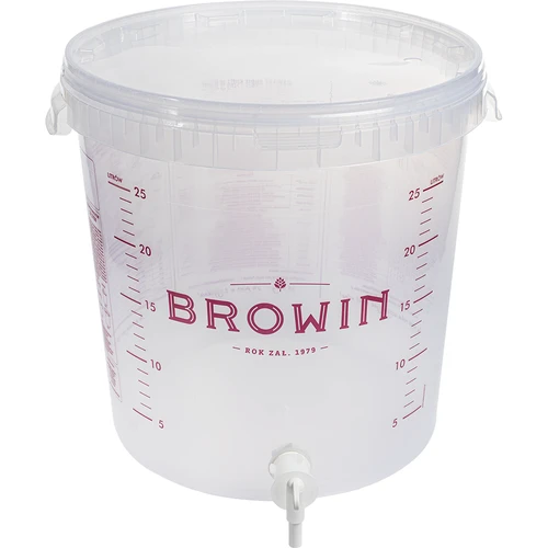 Contenedor de fermentación de 30L con tapa y grifo