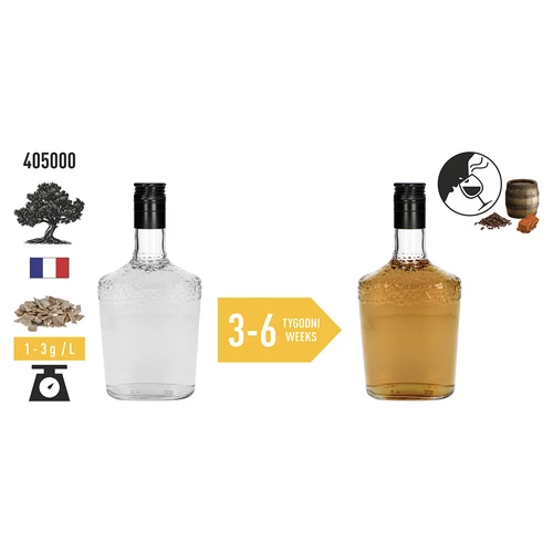 Copos de roble muy tostados 20g - 6