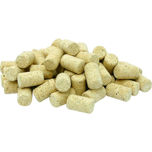 corcho natural, cilíndrico fi22 mm - 50uds.aglomerado