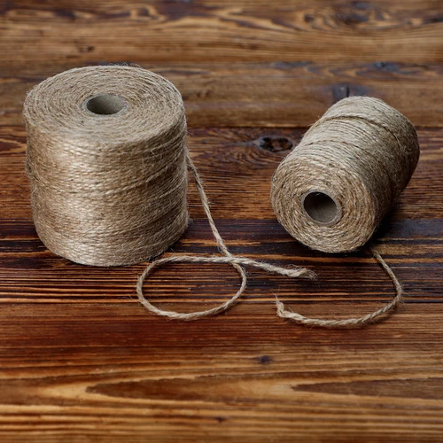 Cordel de yute 2 mm/110 m/250 g - 5