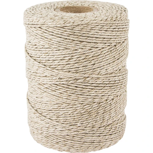 Cuerda para embutidos de lino mate (240°C) 190 m