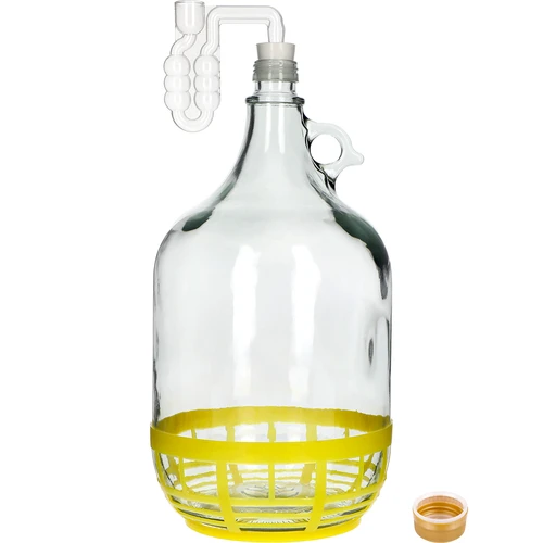 Dama 5L con tapón y tubo de fermentación y acc. - 2