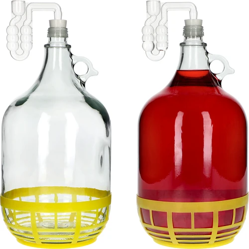 Dama 5L con tapón y tubo de fermentación y acc. - 5