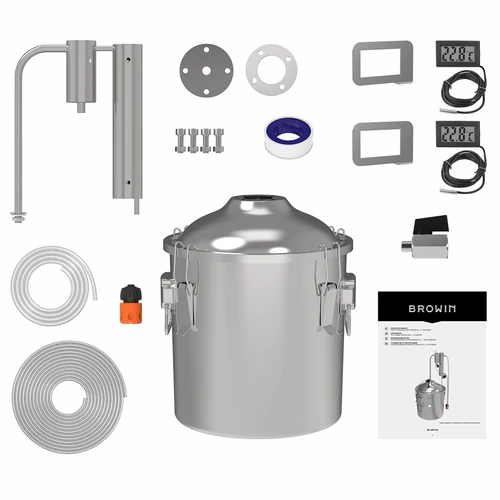 DESTILADOR CLÁSICO CONVEX 18L- 1 DECANTADOR - 3